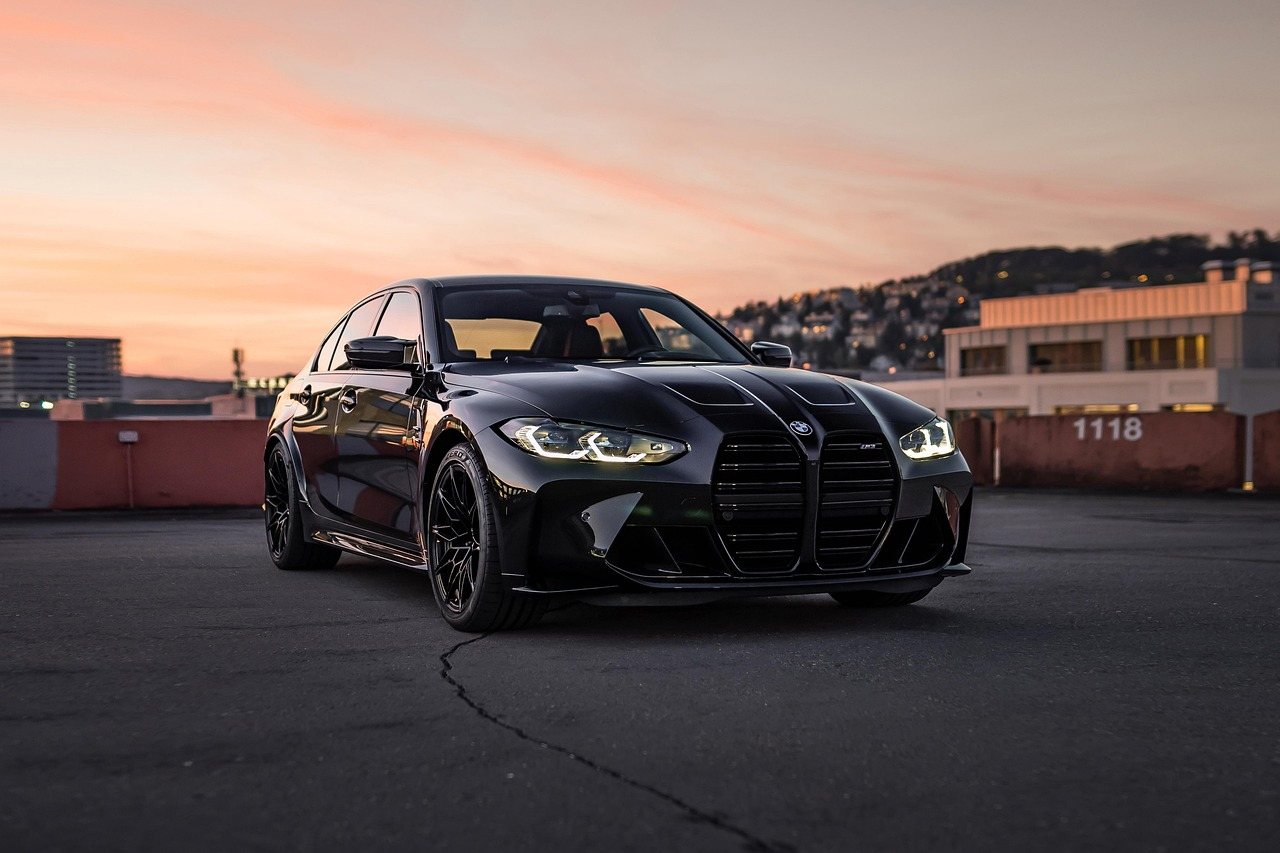 A premium hire car at RCK Cars